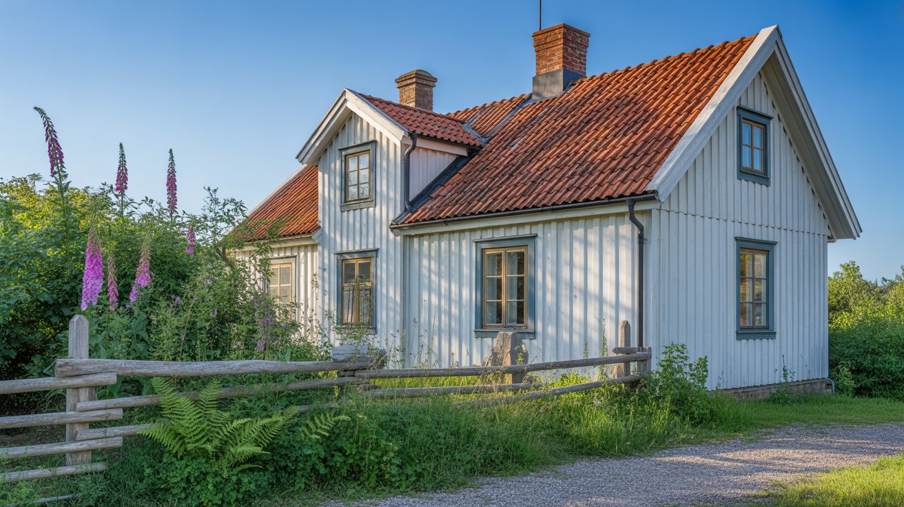 lagga tegeltak shingel betongpannor