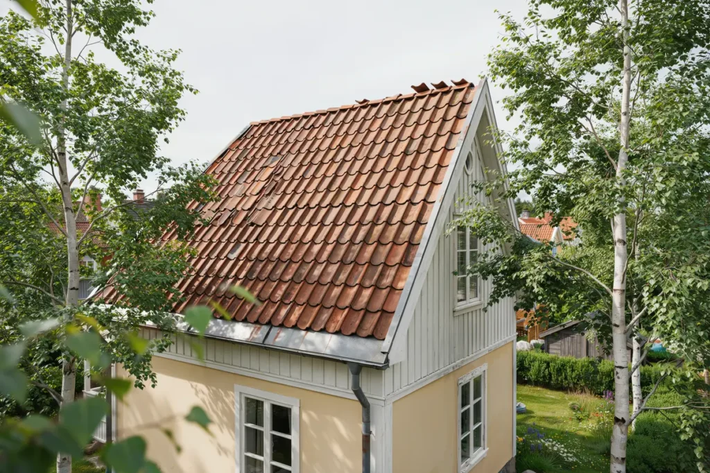 juli r b sta tiden f r tak versyn uppt ck solskador sprickor och l sa detaljer innan sensommarens regn